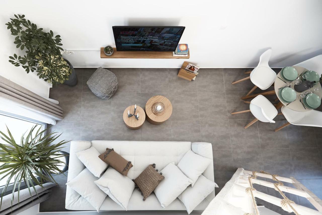Pnoi Luxury Suites Karterados  Luaran gambar