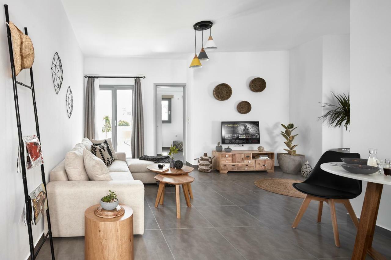 Pnoi Luxury Suites Karterados  Luaran gambar